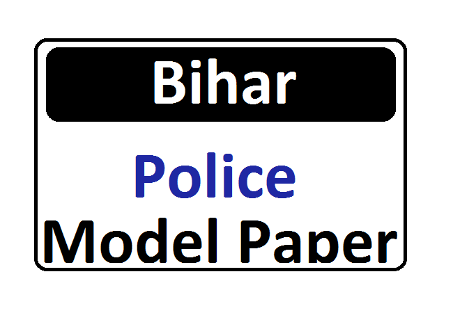 Bihar Police Constable Model Question Paper CSBC Police Previous Paper 