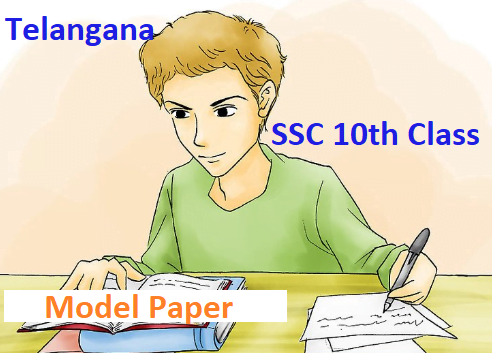 TS SSC 10th Model Paper 2020 Namasthe Telangana