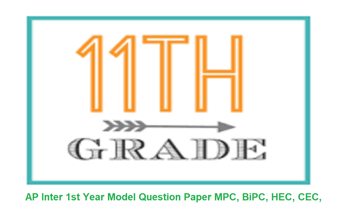 AP 11th Inter Model Paper 2021, AP 1st Inter Question Paper 2021